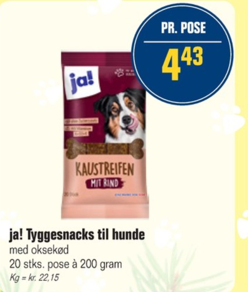 ja!, Hundesnacks