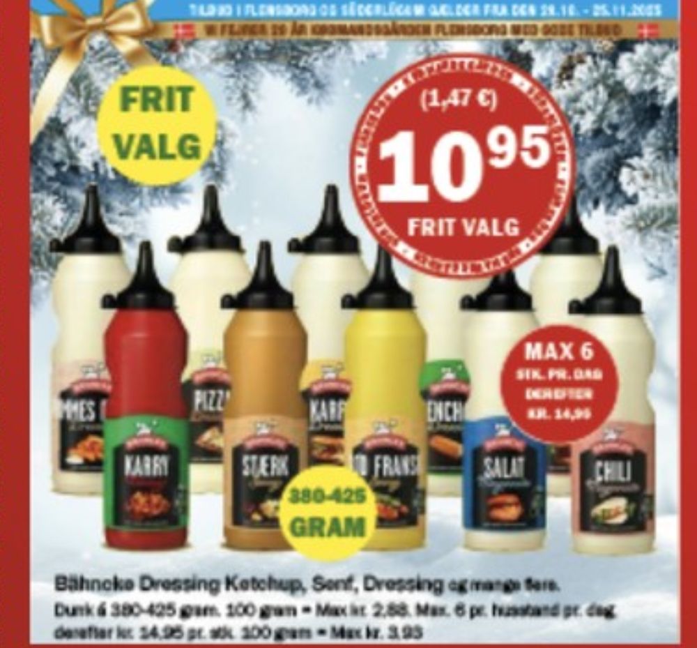 Bähncke, Pommes Frites Dressing