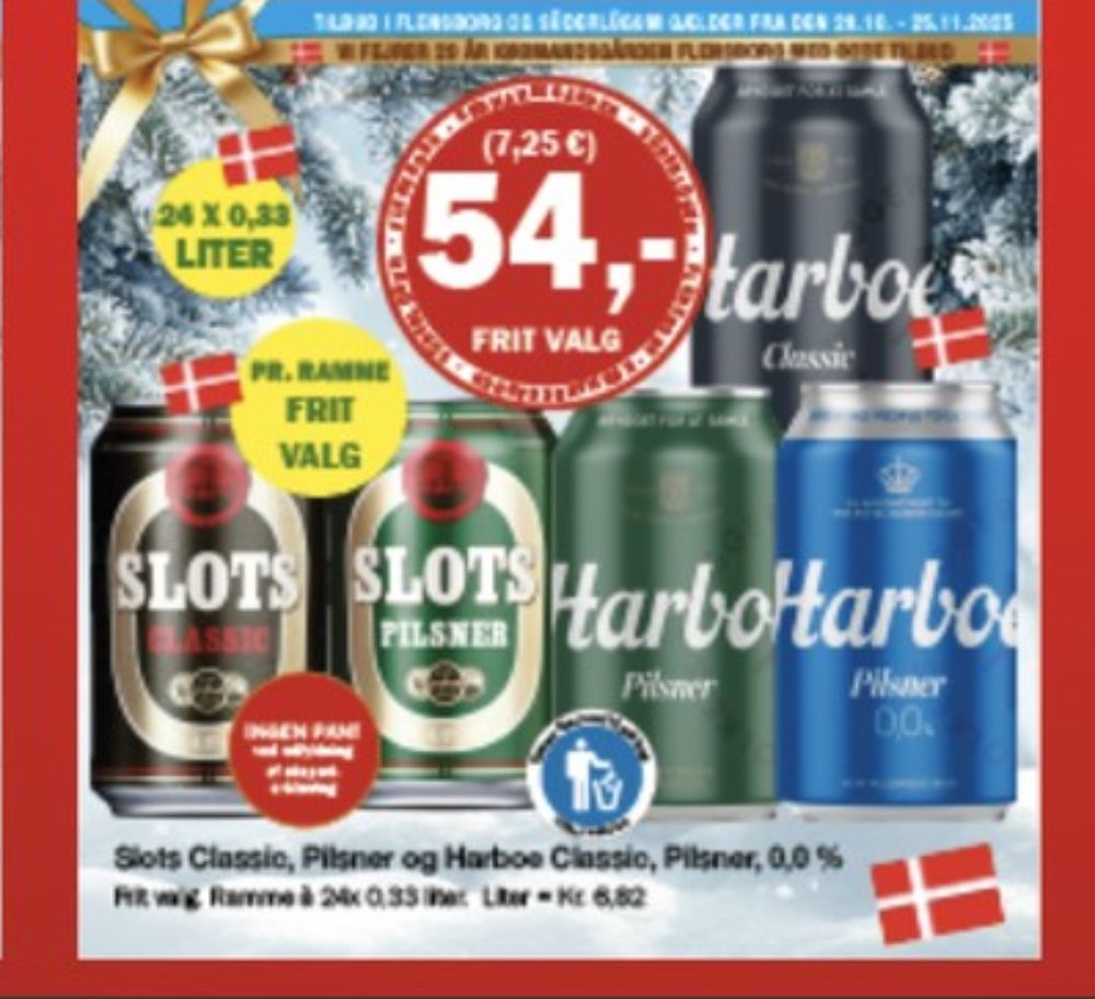 Slots Classic, Øl 24 pk.