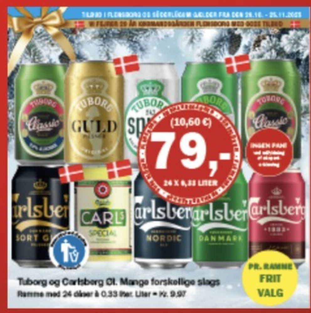 Carlsberg 1883, Øl 24 pk.