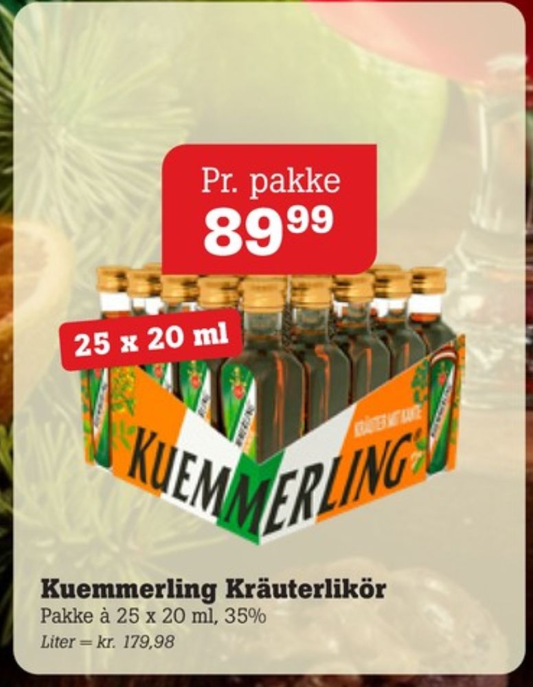 Kuemmerling, Bitter
