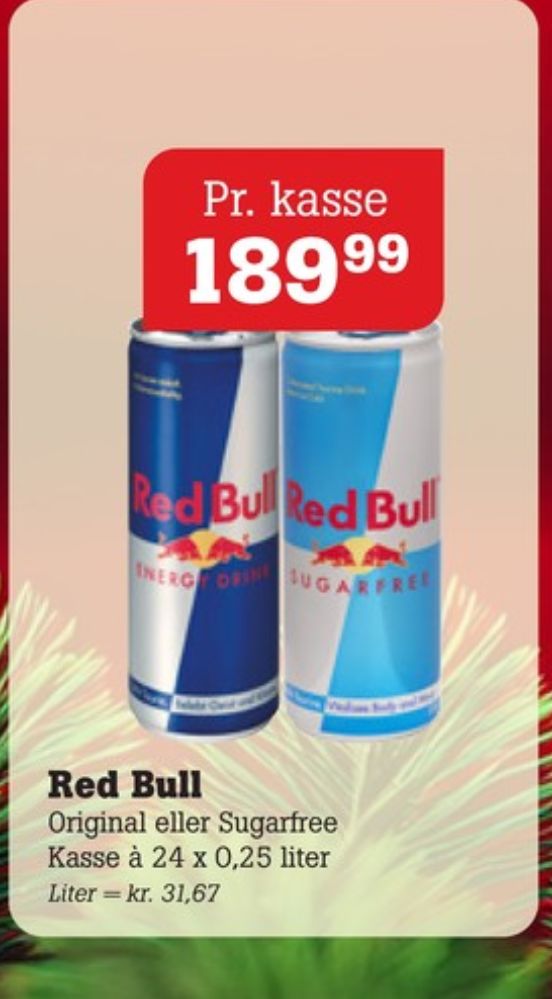 Red Bull Energy, Energidrik 24 pk.