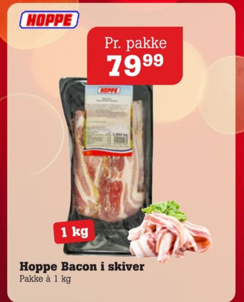 Hoppe, Baconskiver