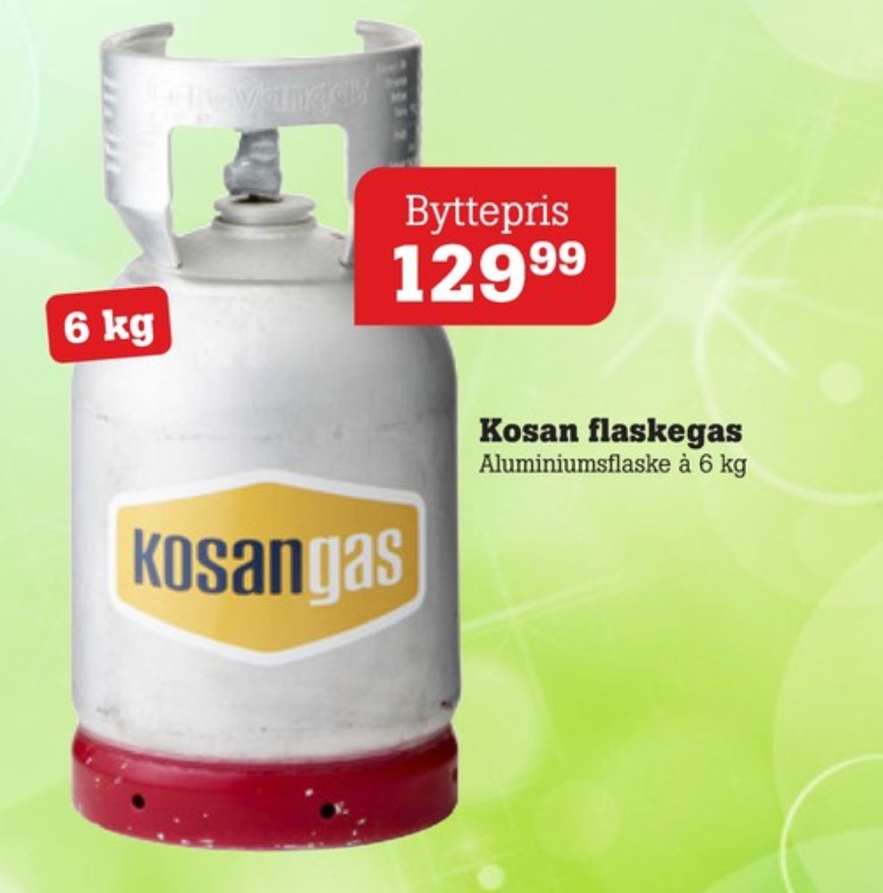 Kosan, Gasflaske