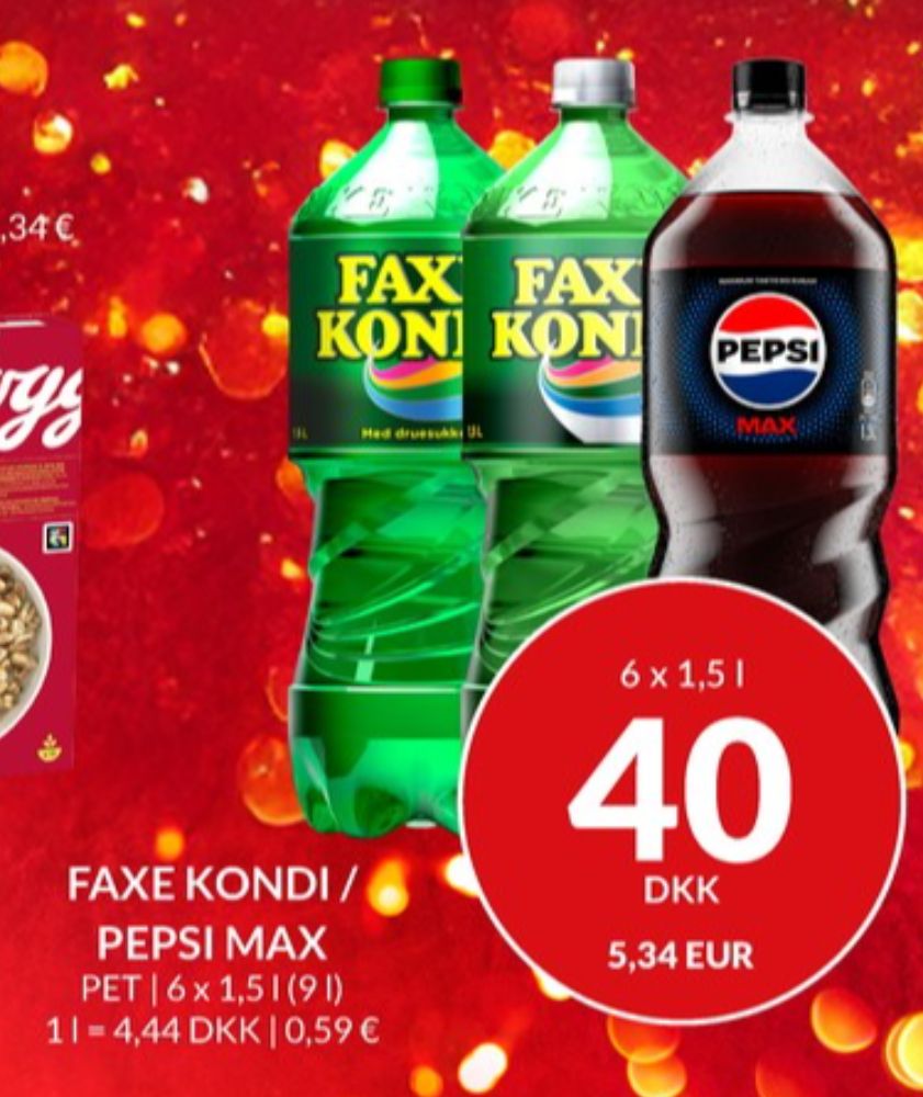 Pepsi Max, Cola 6 pk.