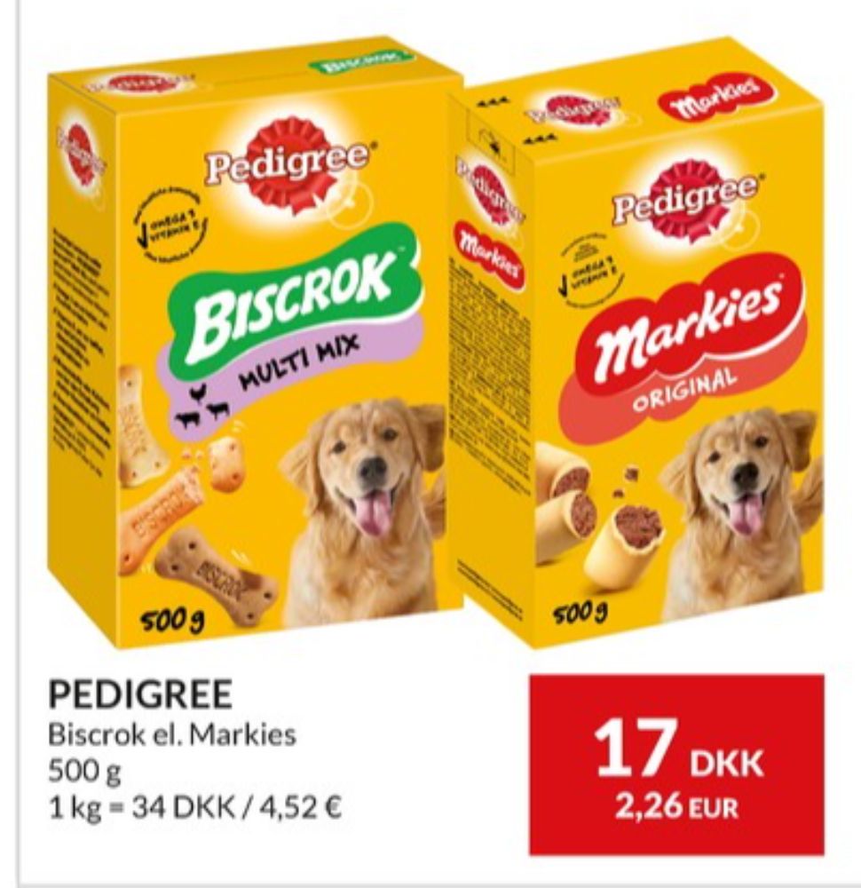 Pedigree Biscrok, Hundesnacks