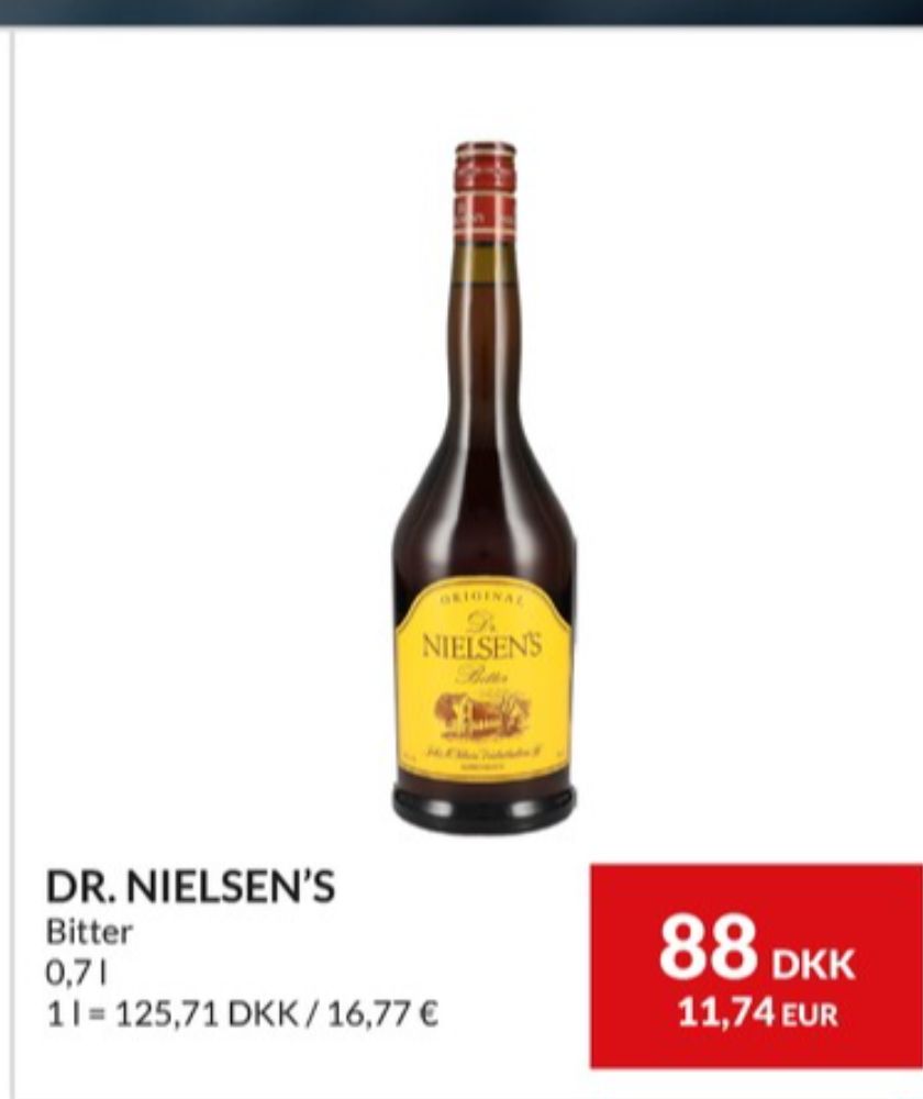 Dr Nielsen, Bitter
