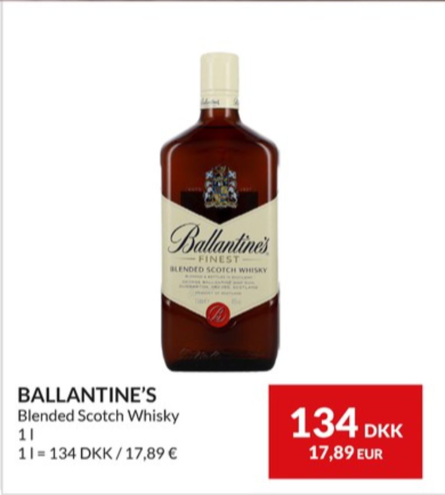 Ballantines, Whisky