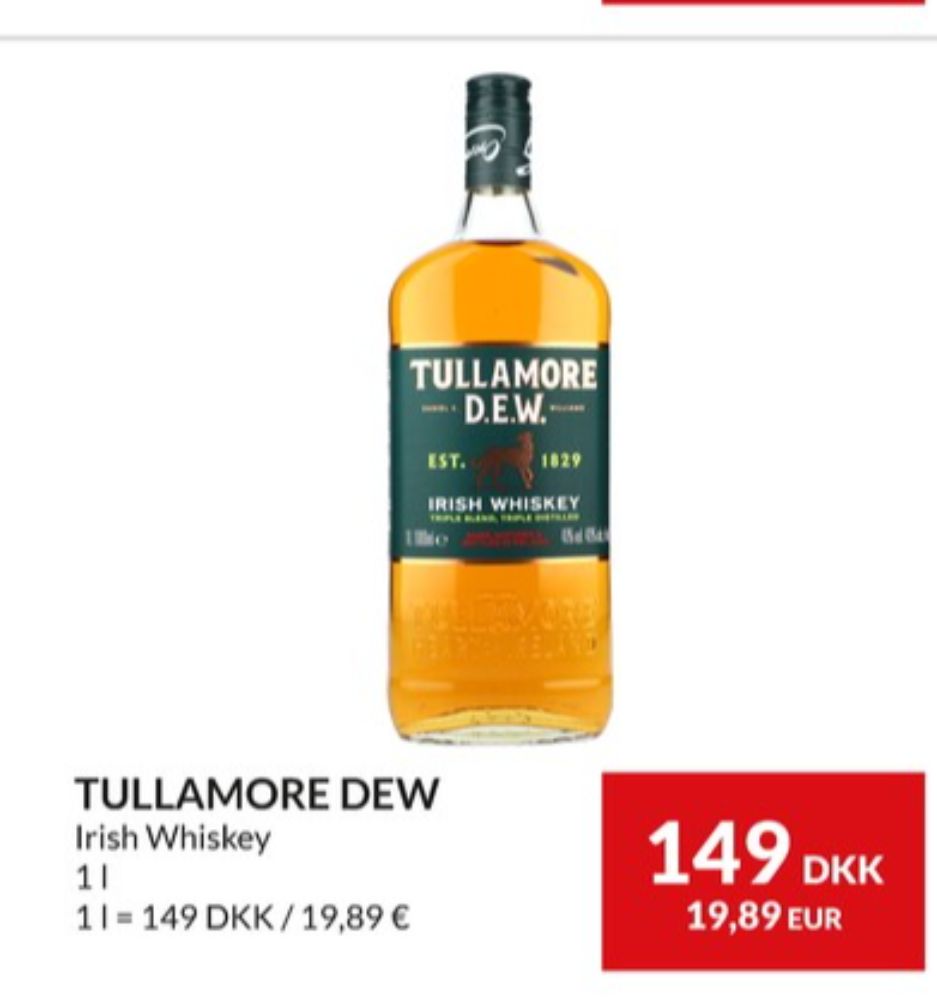 Tullamore Dew, Whisky
