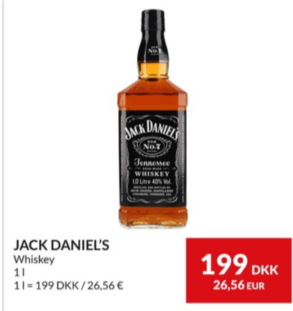 Jack Daniels Old No. 7, Whisky