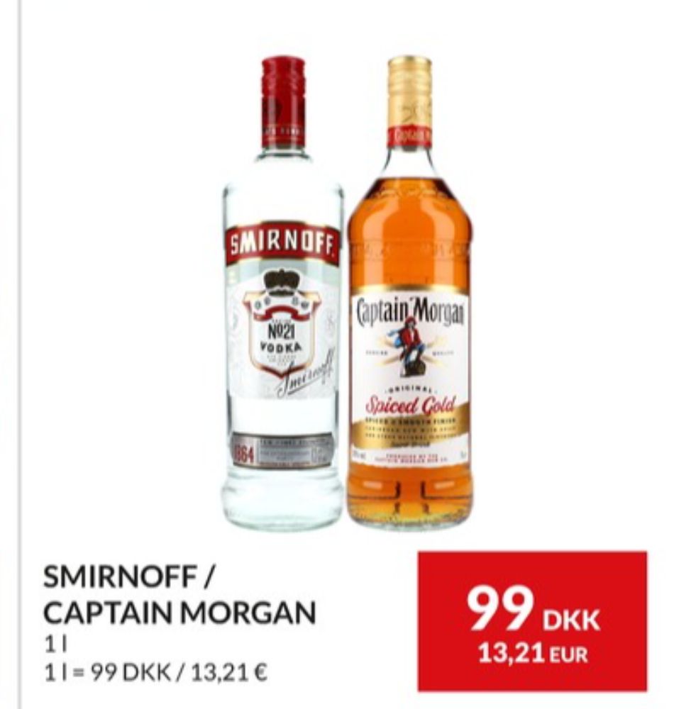 Smirnoff, Vodka