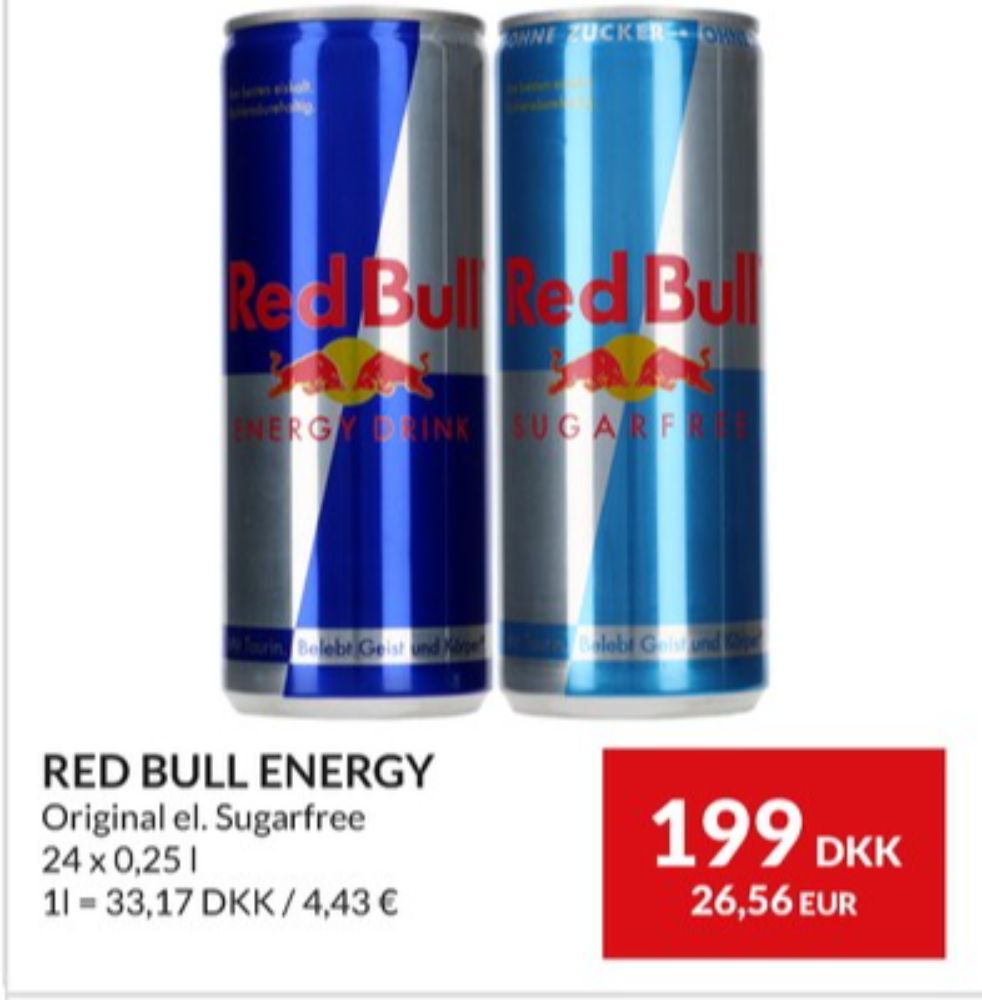 Red Bull Energy, Energidrik 24 pk.