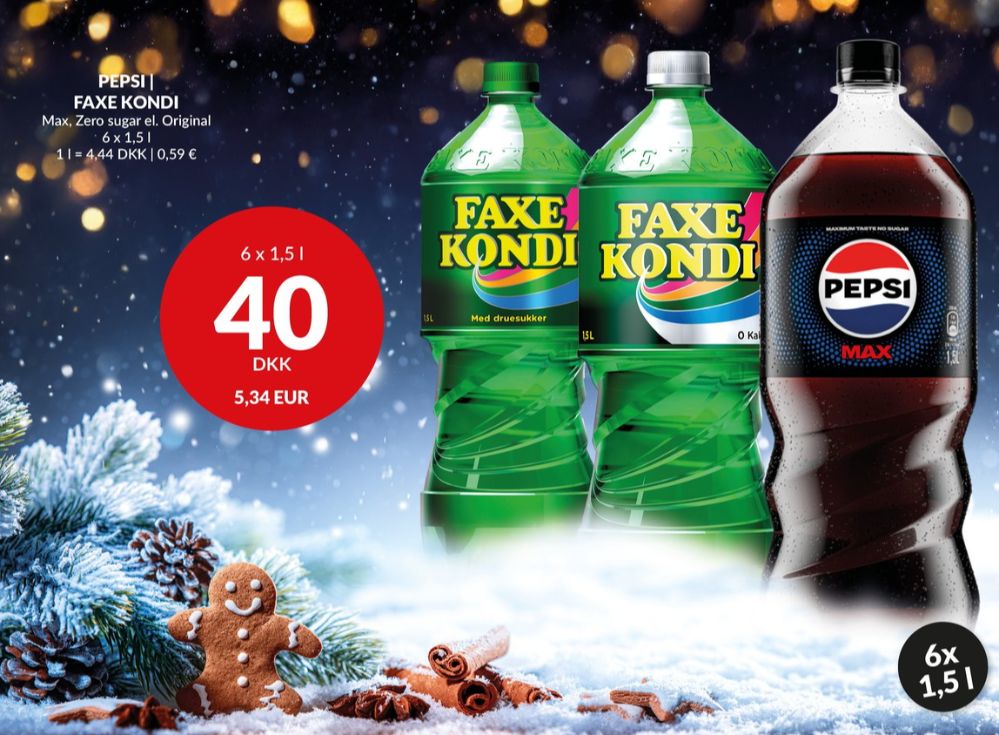 Pepsi Max, Cola 6 pk.