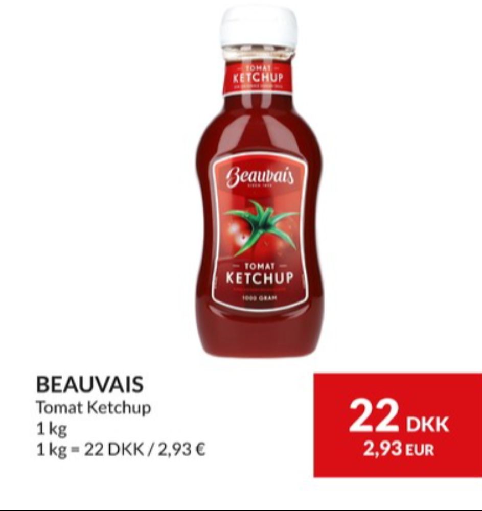 Beauvais, Ketchup