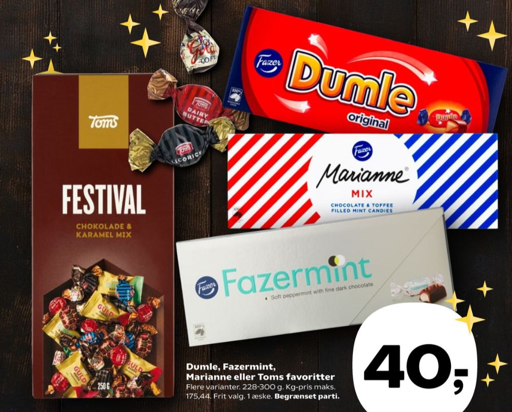 Fazer Fazermint, Dessertchokolade