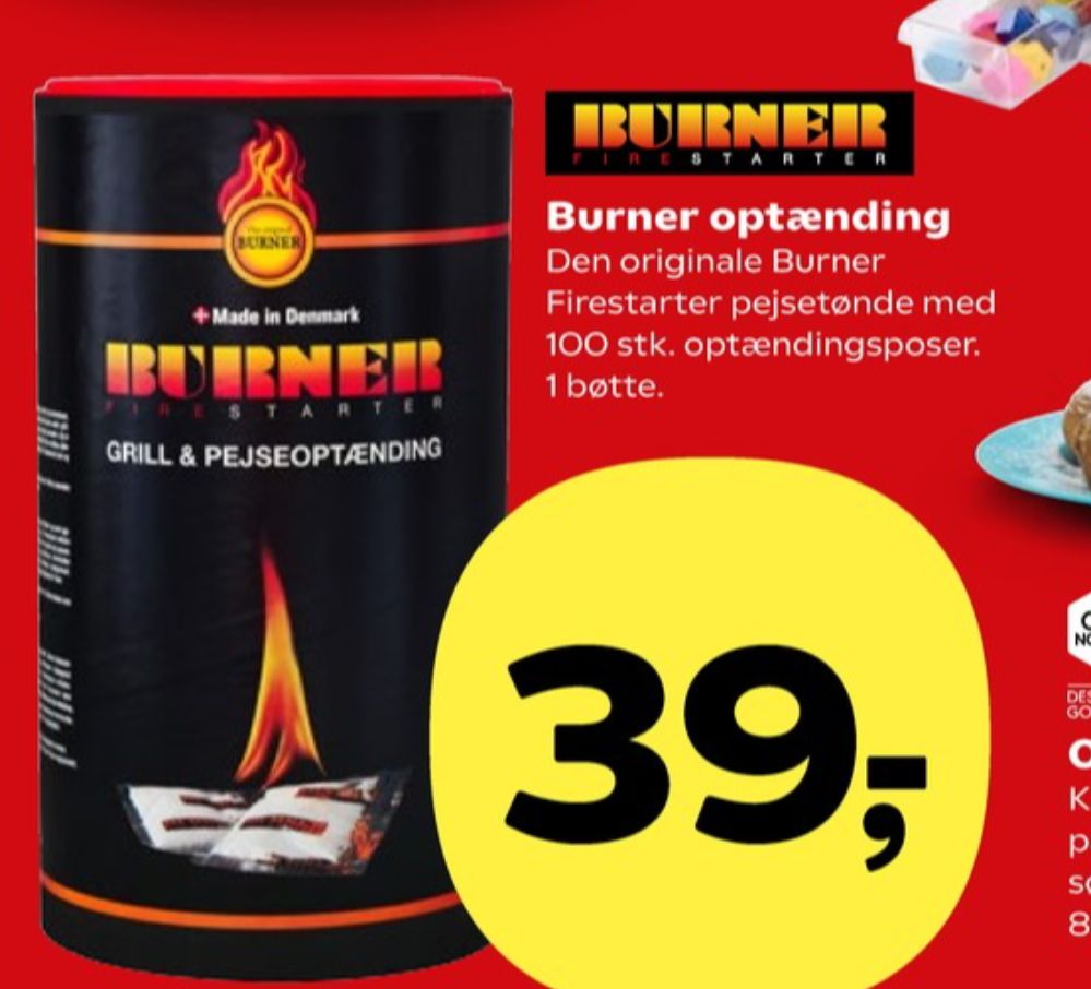 Burner, Tændposer