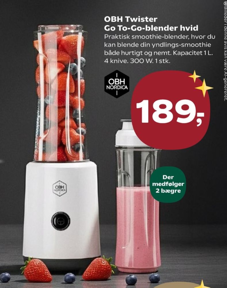OBH Nordica, Blender