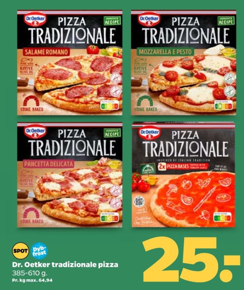 Tradizionale, Pizza Bases