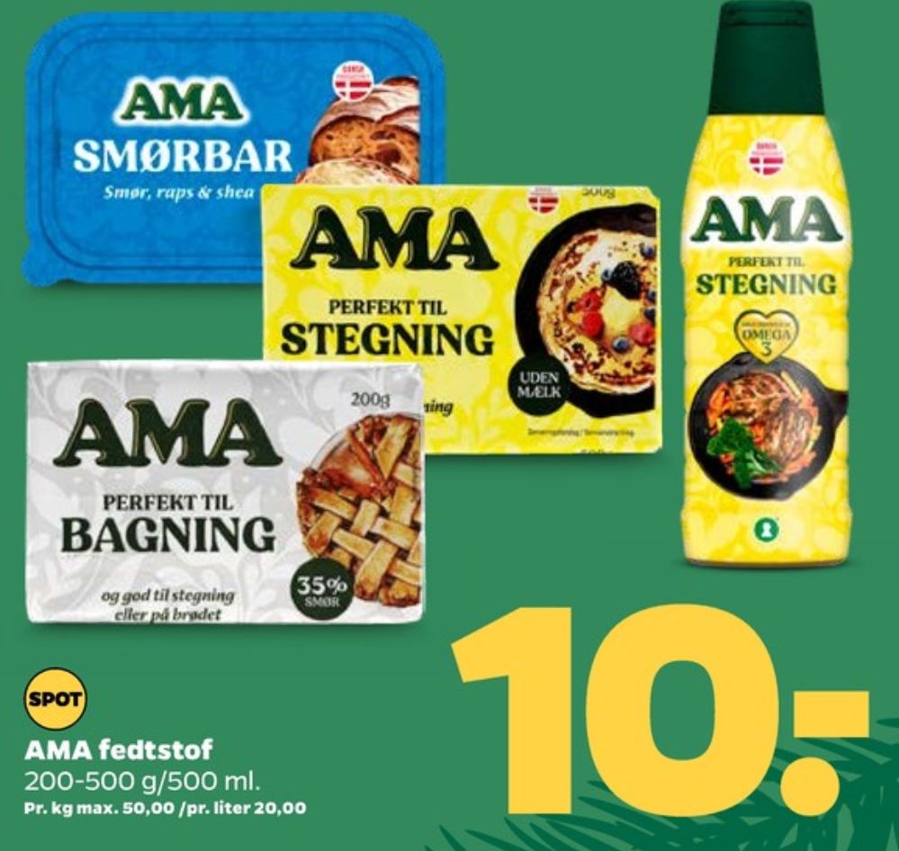 Ama, Smørbar