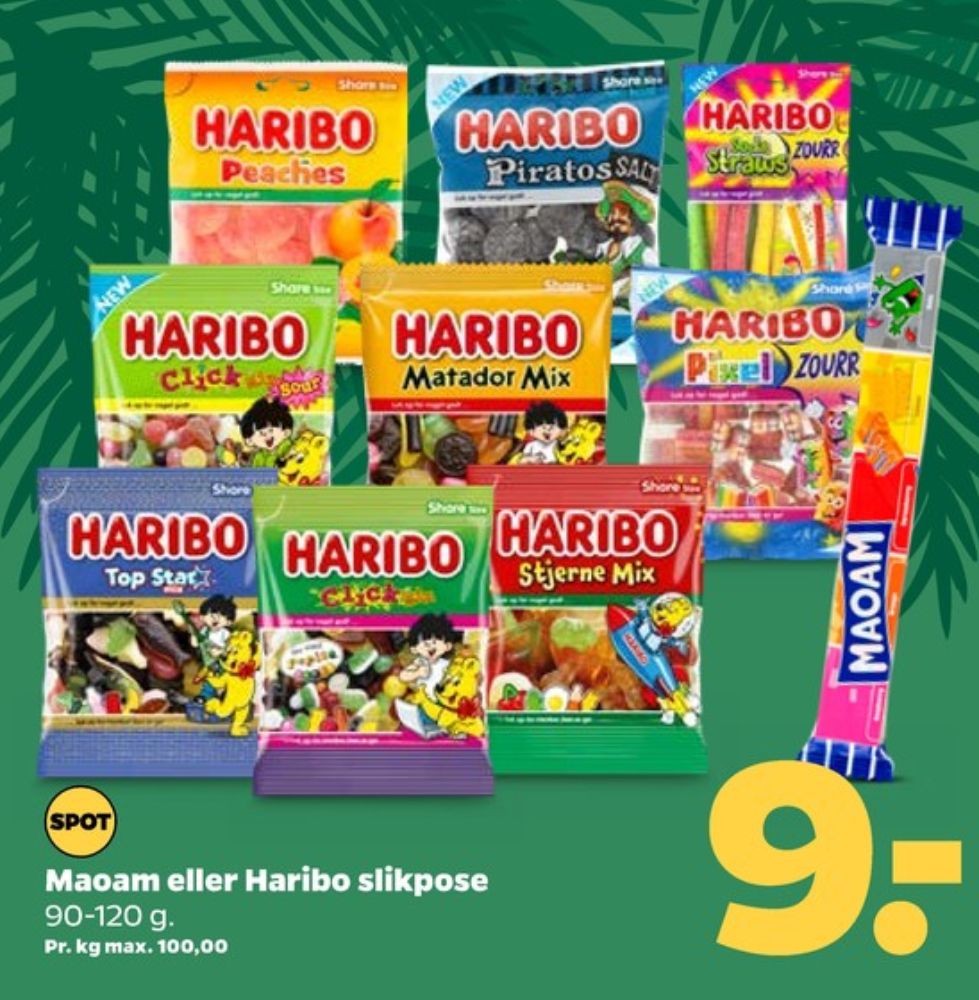 Haribo Click Mix Sour, Slikposer
