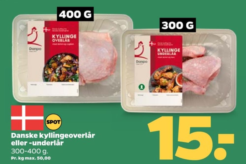 Danpo, Kyllingeoverlår