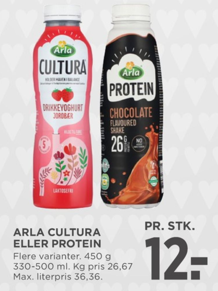 Cultura, Drikkeyoghurt Jordbær