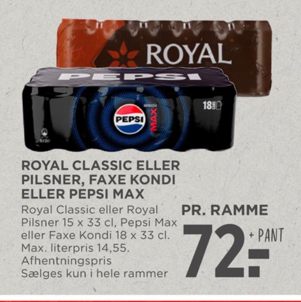 Pepsi Max, Cola 18 pk.