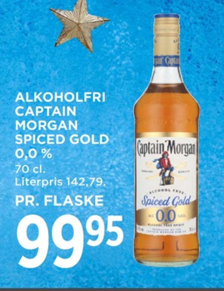 Captain Morgan Spiced Gold 0,0, Rom