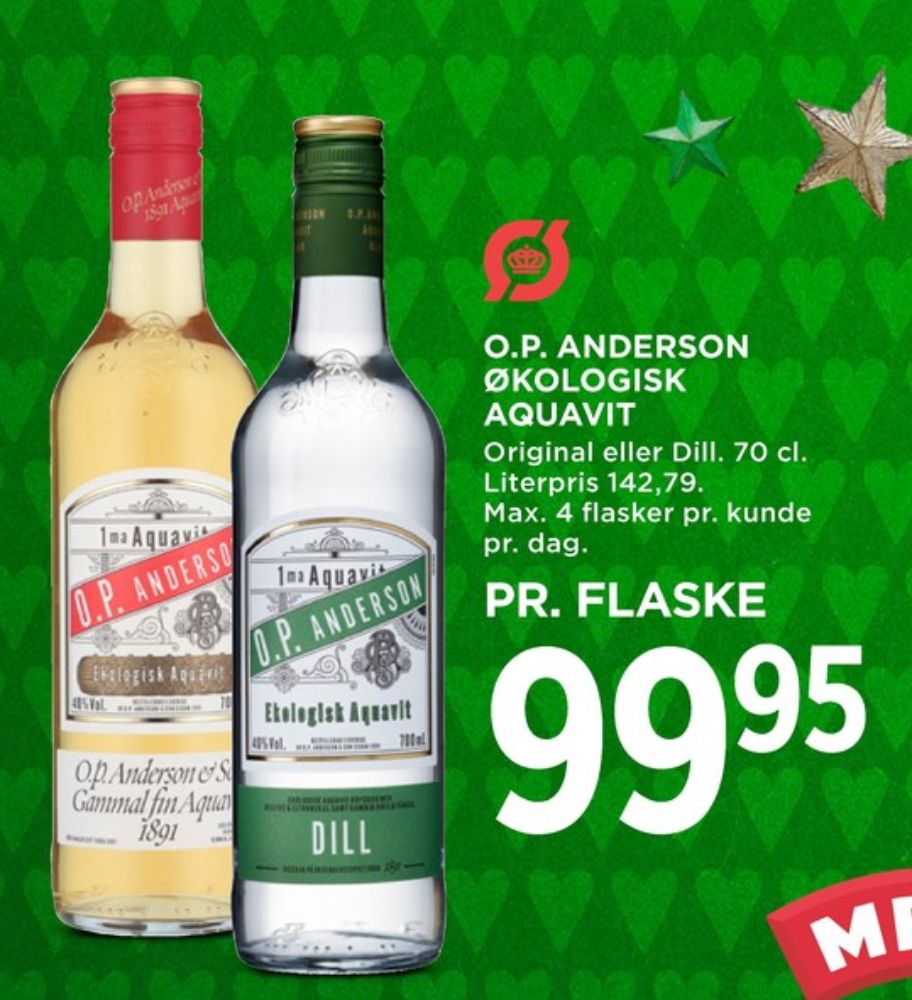 OP Anderson Dill, Akvavit