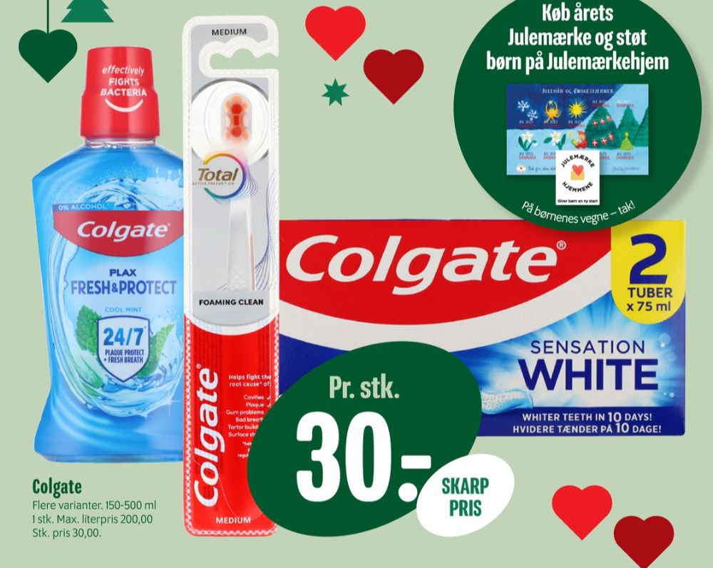 Colgate, Tandbørste