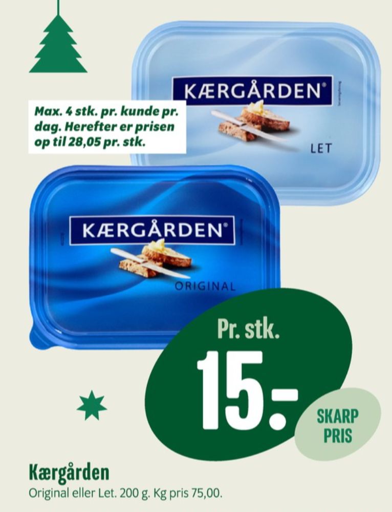 Kærgården, Smørbar Let
