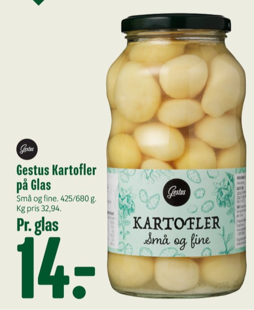 Gestus, Kartofler