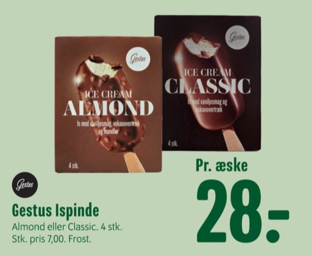 Gestus, Classic ispinde