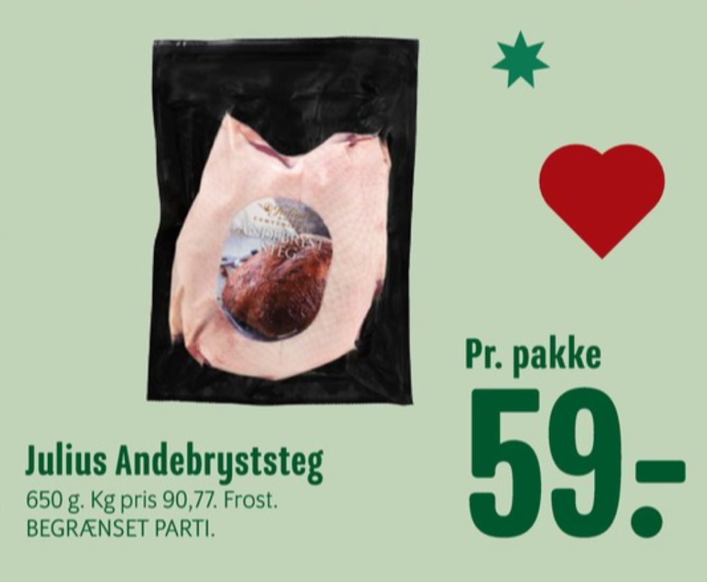 Julius, Andebryststeg