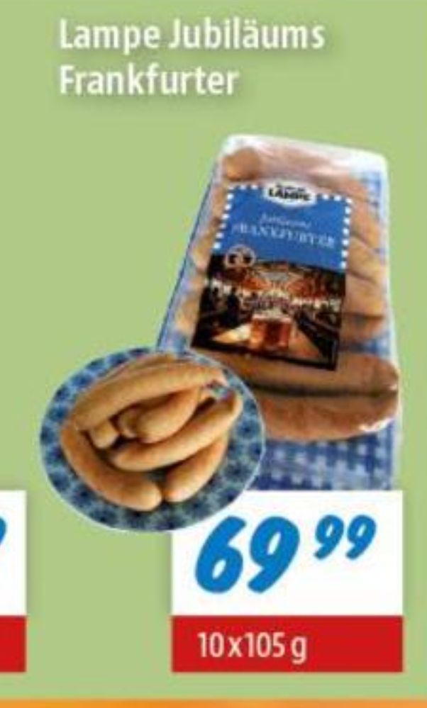 Slagter Lampe, Frankfurter