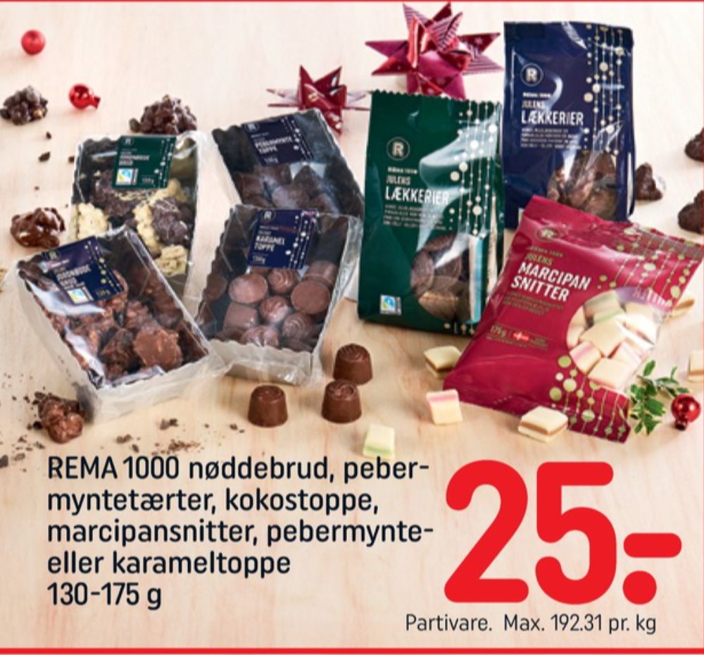 Rema 1000, Kokostoppe