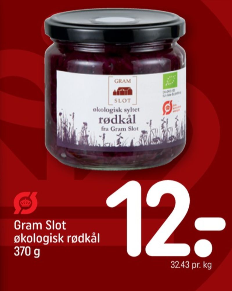 Gram Slot, Rødkål-syltet