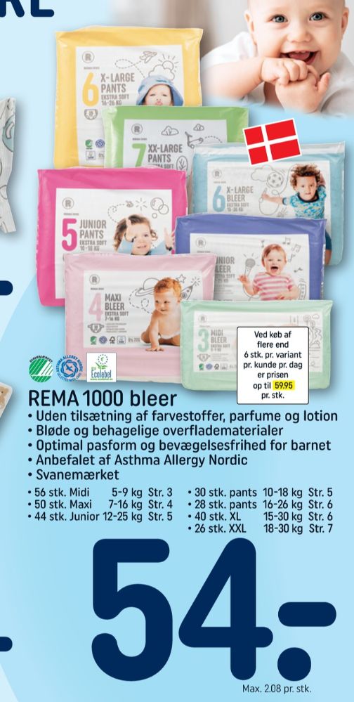 Rema 1000 Midi, Bleer str 3 5-9 kg