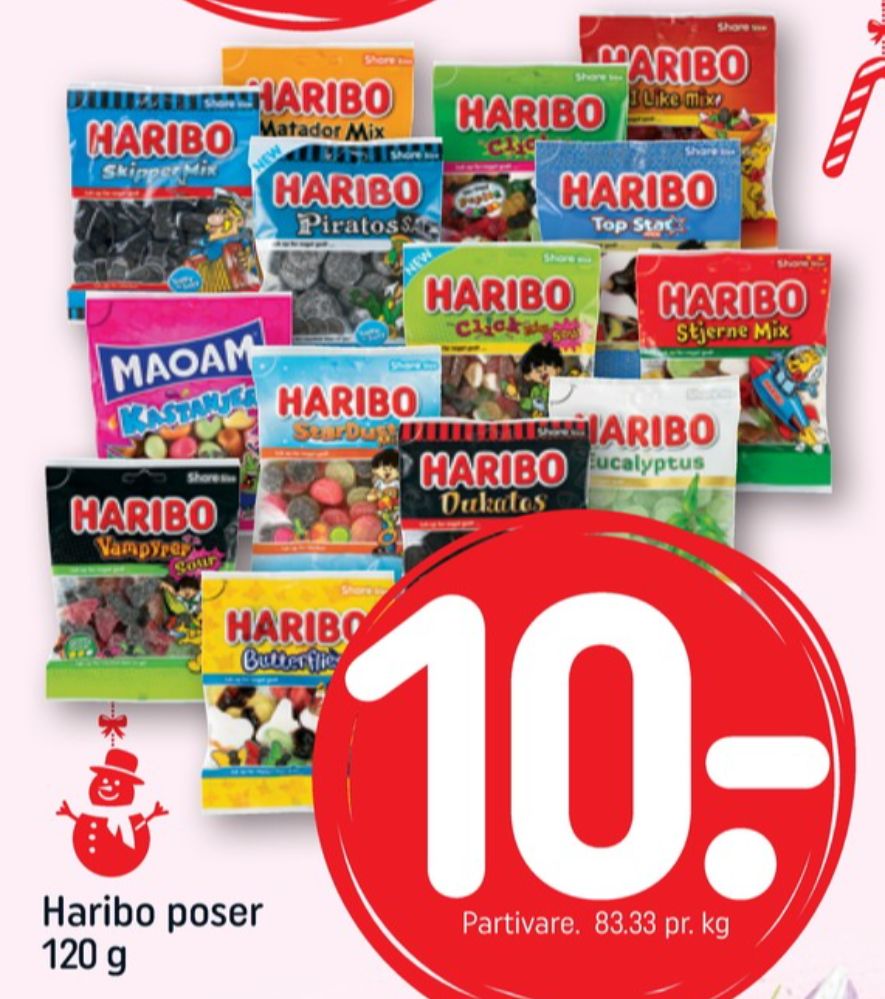 Haribo Click Mix, Slikposer