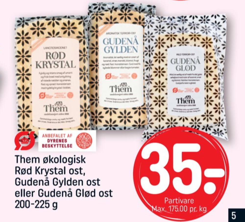 Them Ost, Skæreost Gudenå Gylden