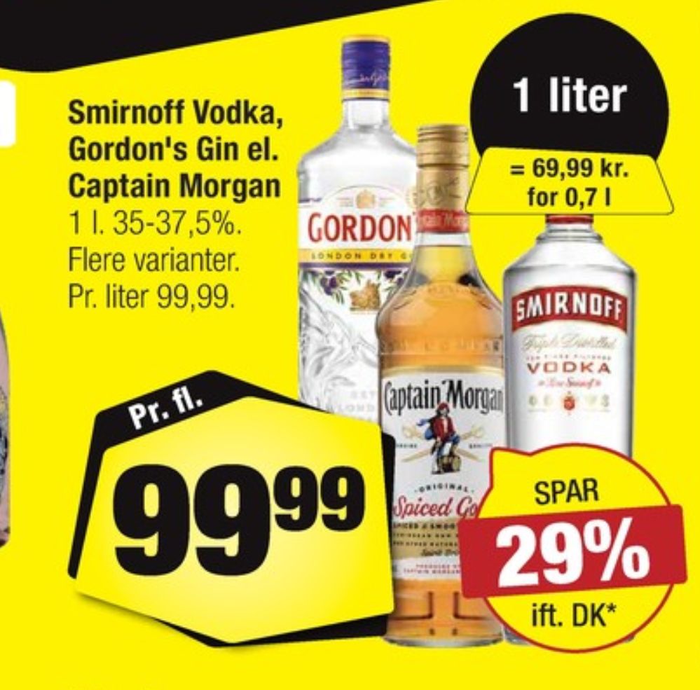 Smirnoff, Vodka