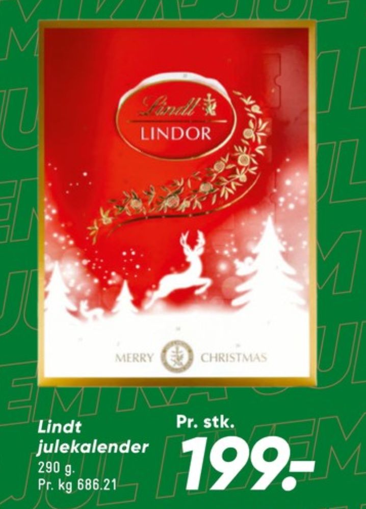Lindt, Julekalender