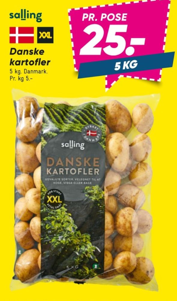 Salling, Kartofler