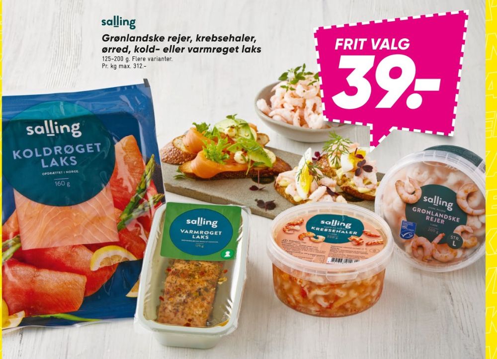 Salling Princip, Rejer