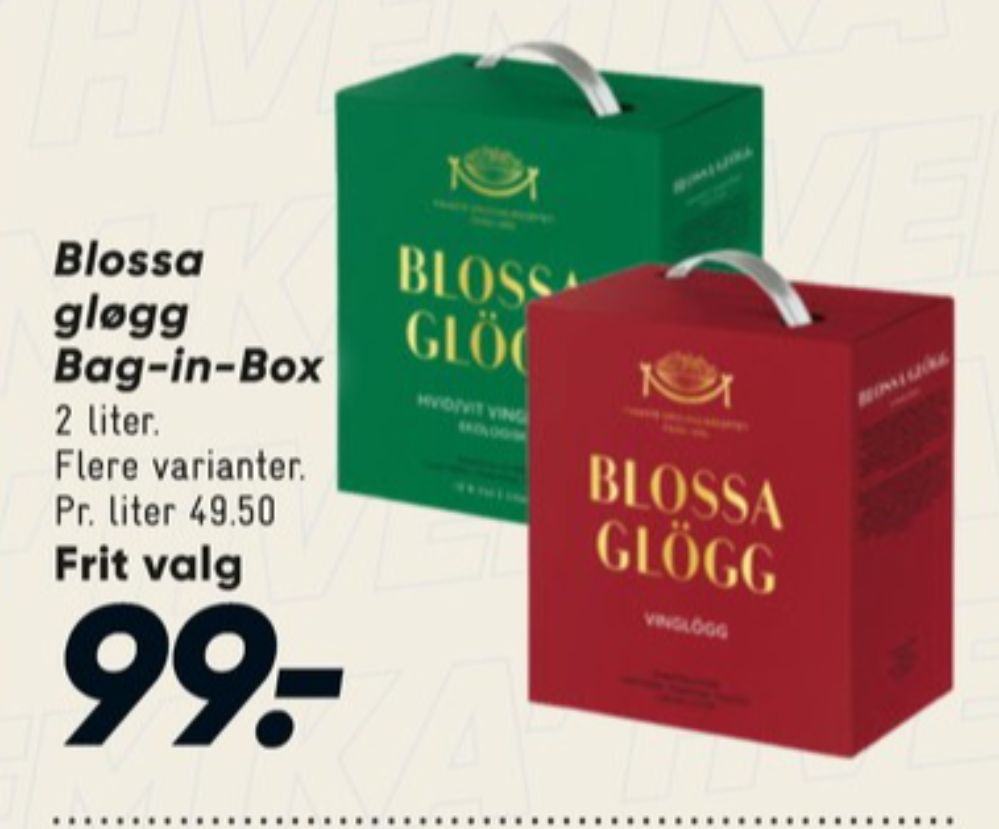 Blossa, Gløgg