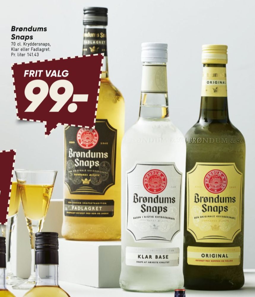 Brøndums  Original, Snaps
