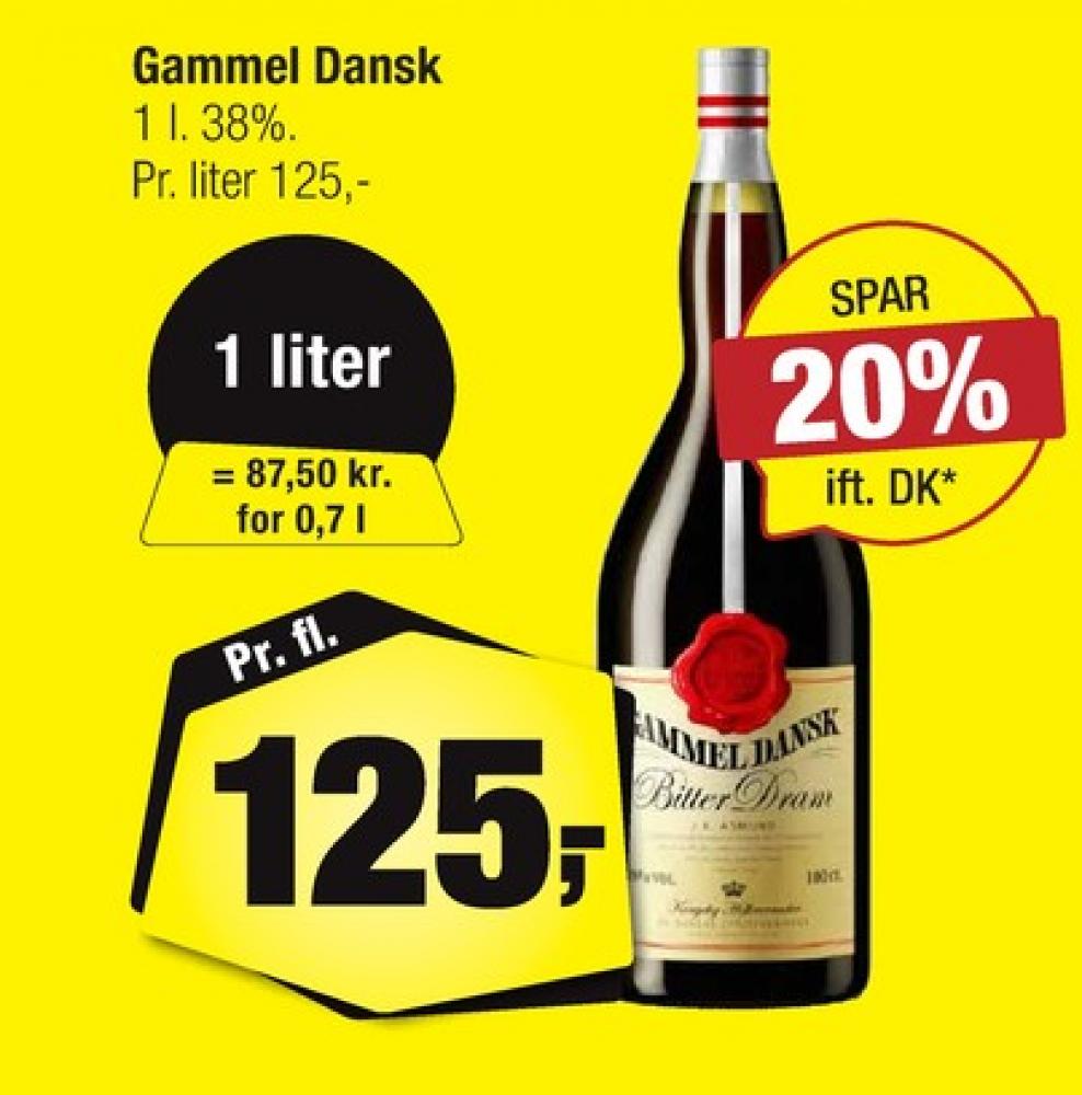 Gammel Dansk, Bitter