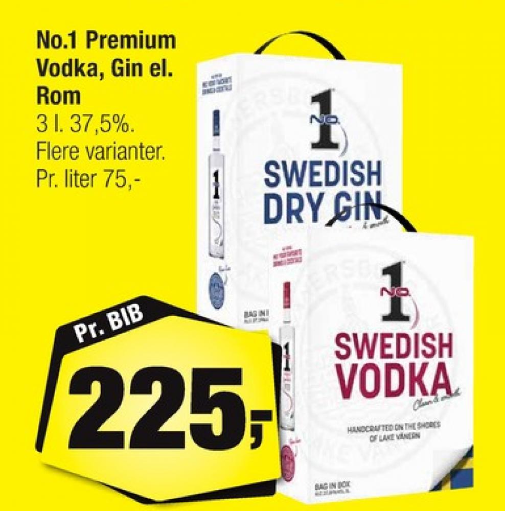 No. 1 Premium, Vodka