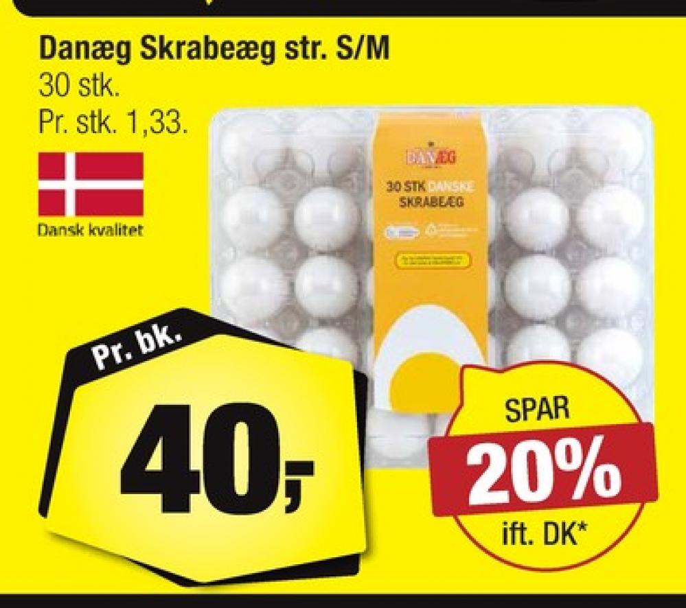 Danæg, Skrabeæg S/M