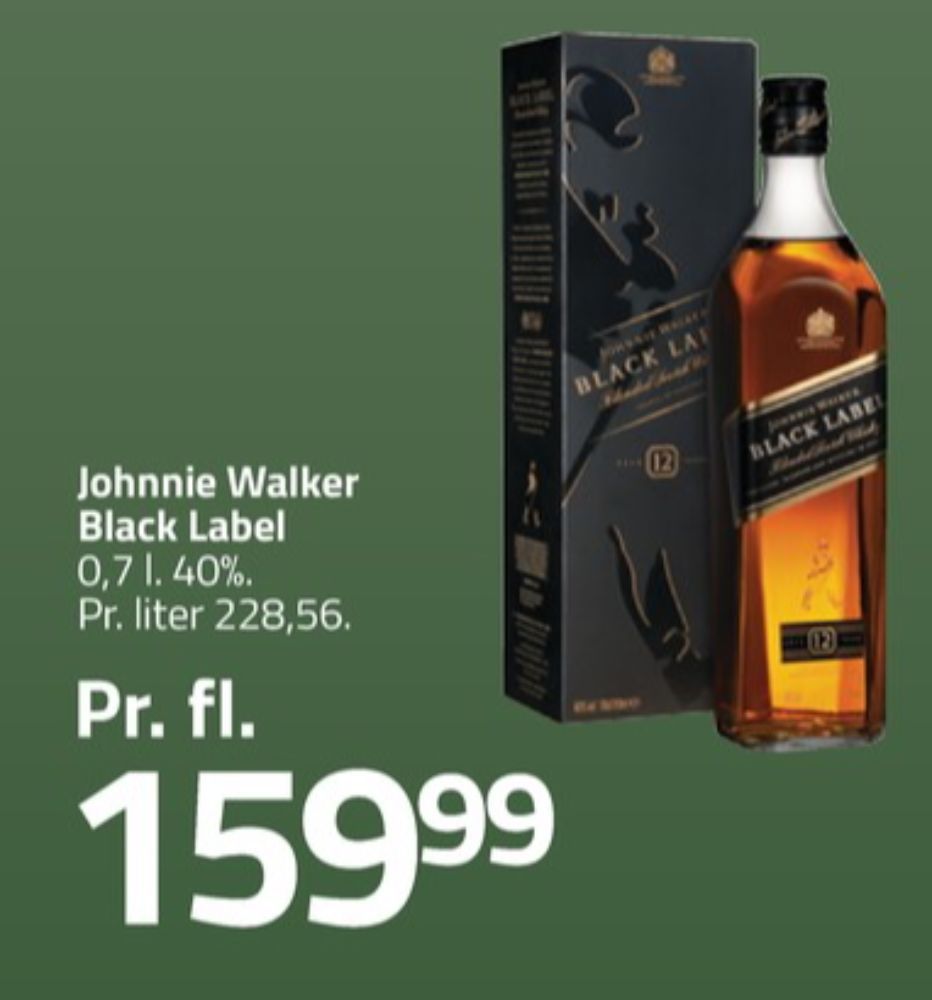 Johnnie Walker Black Label, Whisky